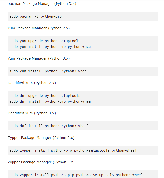 Установка PIP на Python 3. Базовые команды