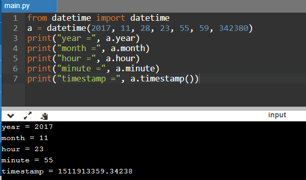 Модуль datetime в Python