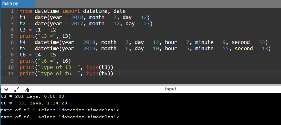 Модуль datetime в Python