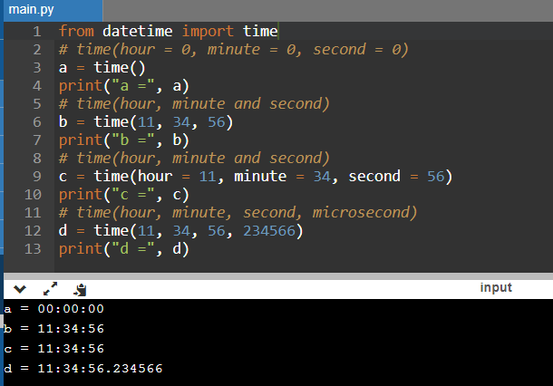 Модуль datetime в Python