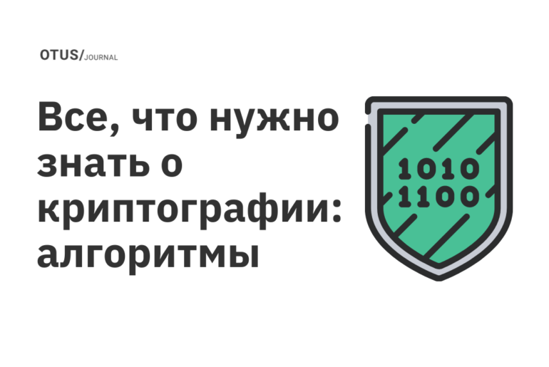 Все, что нужно знать о криптографии: алгоритмы Все, что нужно знать о криптографии: алгоритмы
