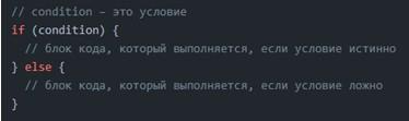Условный оператор IF и его формы в JavaScript