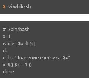 Циклы в Bash