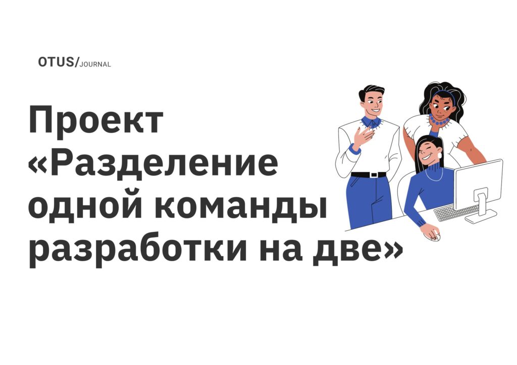 <strong>Проект «Разделение одной команды разработки на две» курса «Team Lead»</strong>