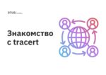 Знакомство с tracert