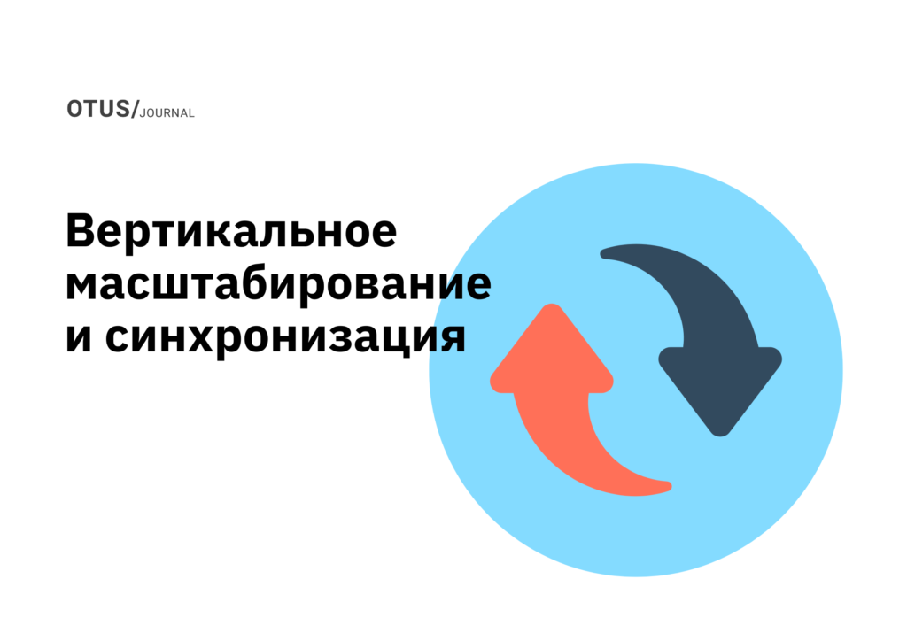Проблема вертикального масштабирования и синхронизация