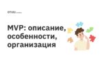 MVP: описание, особенности, организация