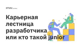 Карьерная лестница разработчика или кто такой junior