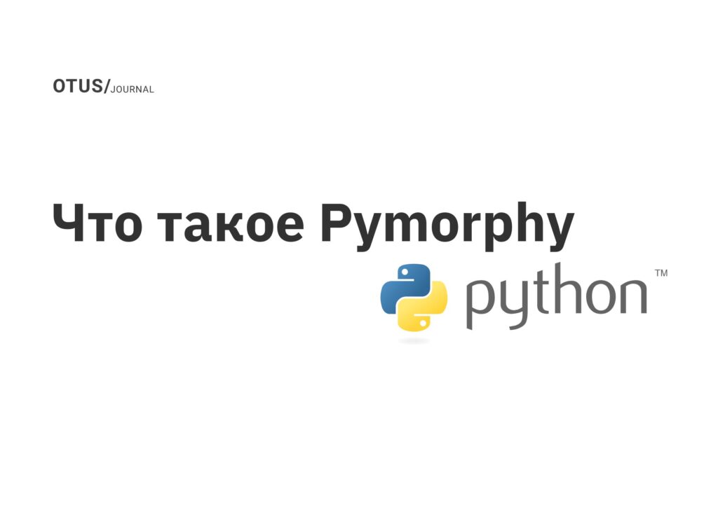 Что такое Pymorphy Что такое Pymorphy