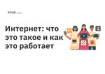 Интернет: что это такое и как это работает Интернет: что это такое и как это работает