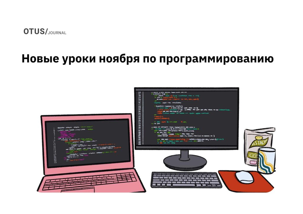 Новые уроки ноября: только топ-темы по программированию